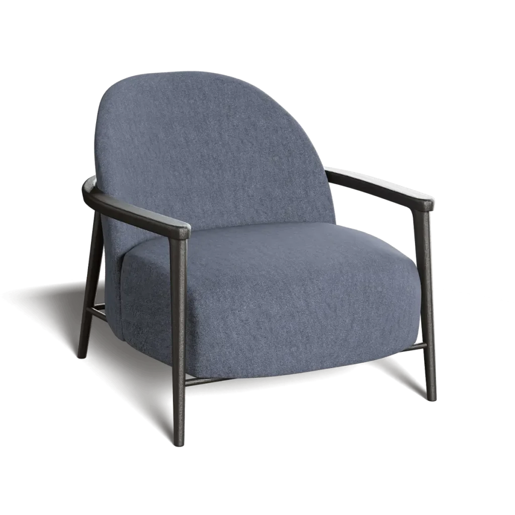 Poltrona moderna di design per lounge di hotel