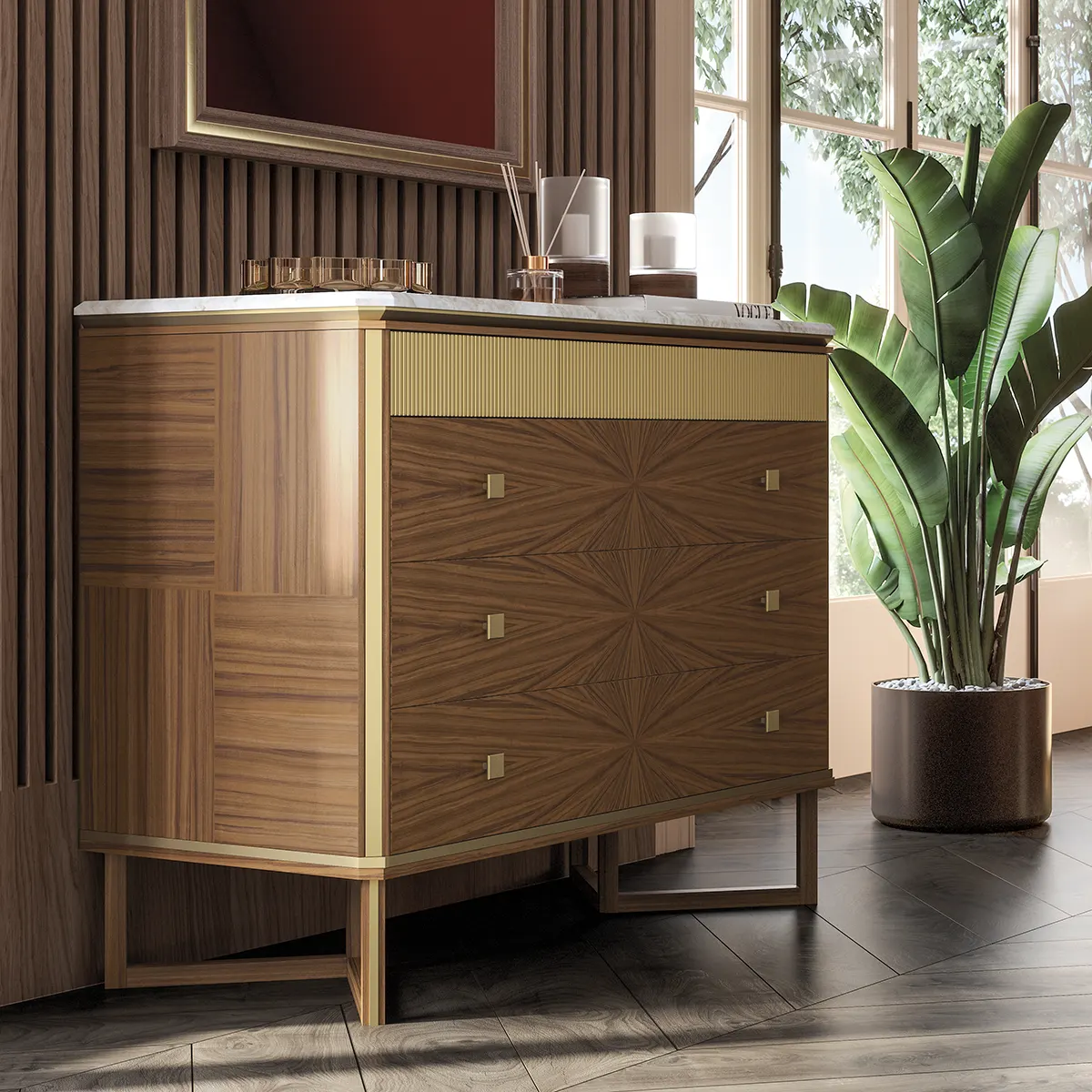 Brera Chest of Drawers Brera modern chest of drawers, luxury Italian design