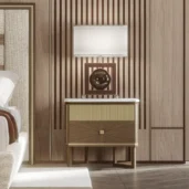 Brera modern nightstand, luxury Italian design
