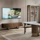 Brera modern TV stand, luxury Italian design