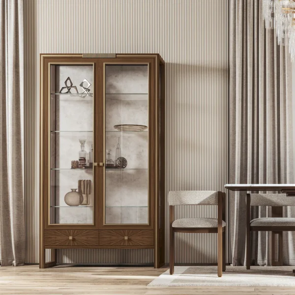 Brera modern display cabinet, luxury Italian design