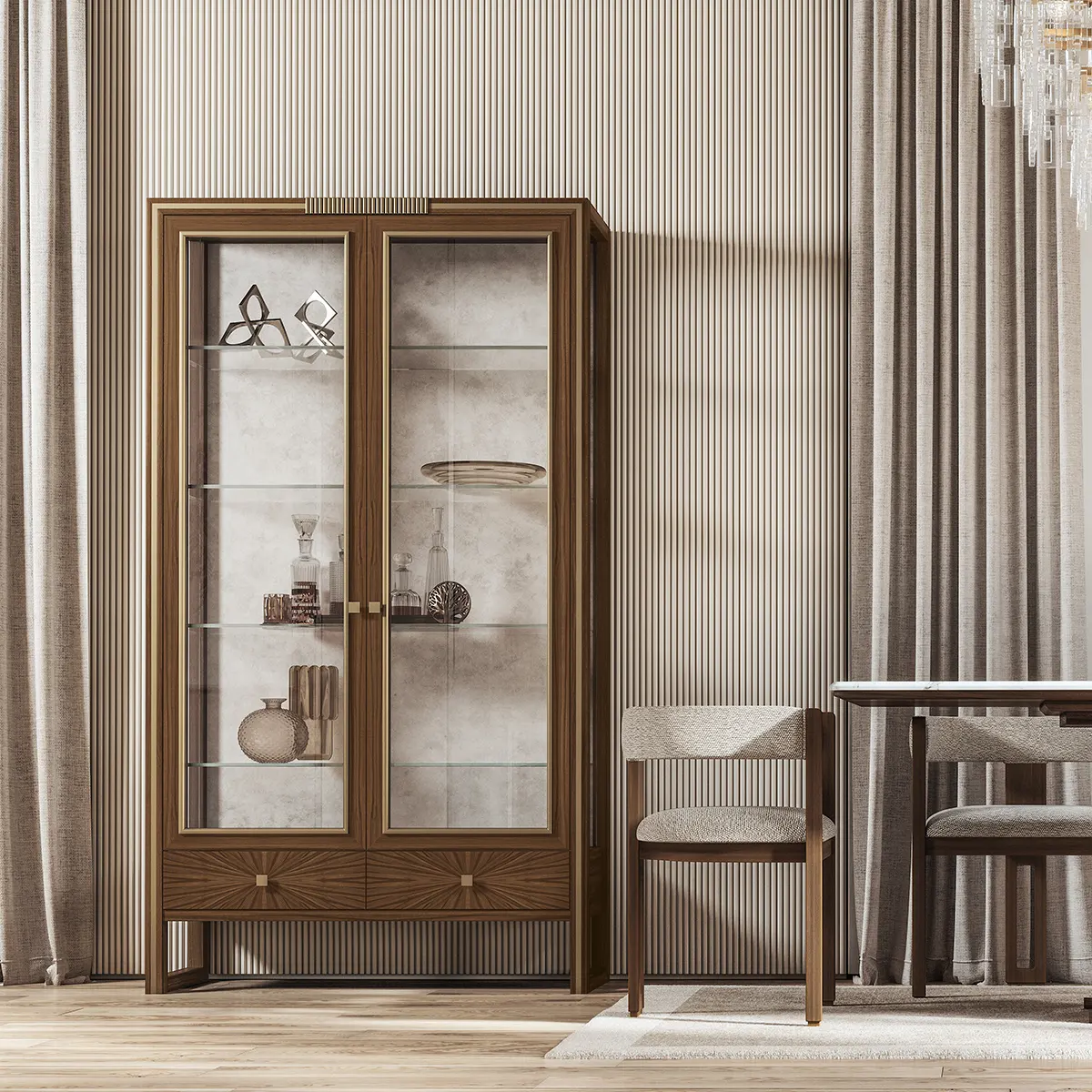 Brera Display Cabinet Brera modern display cabinet, luxury Italian design