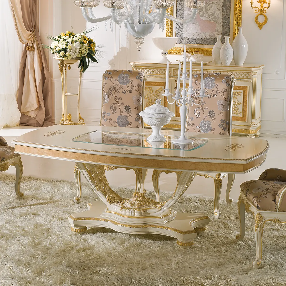 Edo Dining Table Special Base Edo dining table with Special base, dining room setting