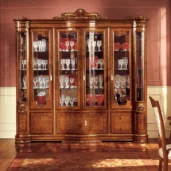 Reale display cabinet 4 doors, elegant living room.